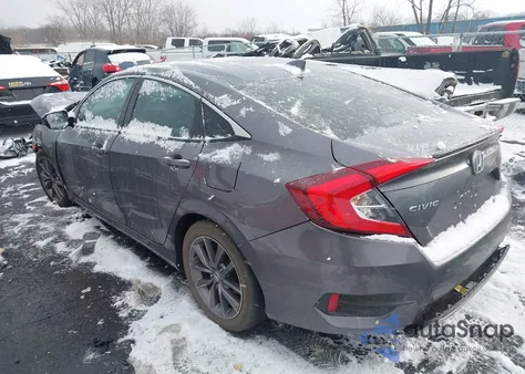 2020 Honda Civic Ex z USA, uszkodzony, nr VIN 19XFC1F33LE005195